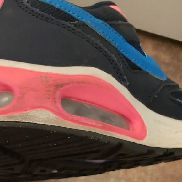 Nike Air Max Kids Sneakers - Navy and Pink - Picture 10 of 10